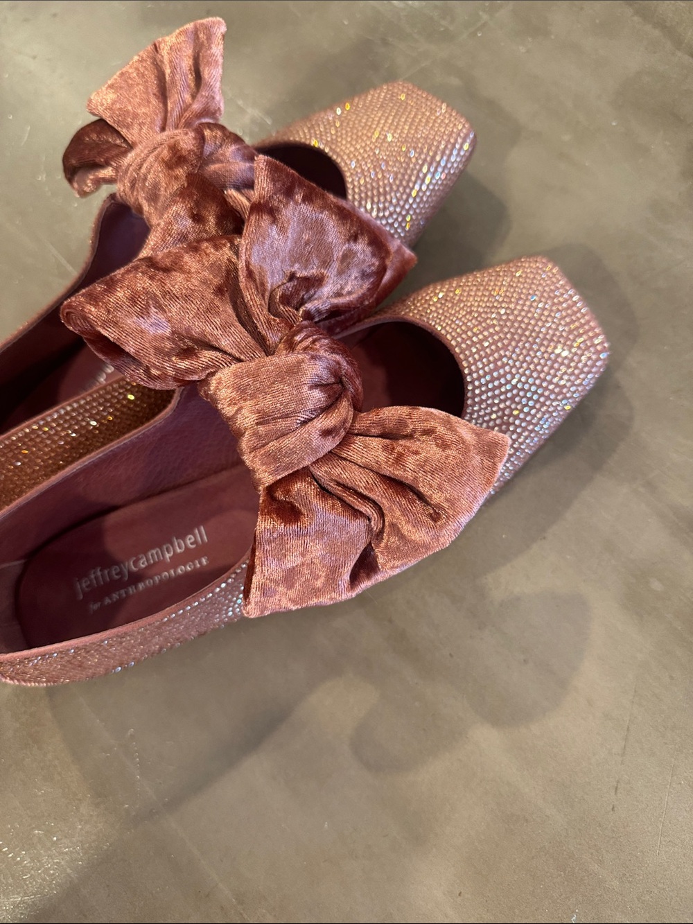 Sparkly Bow Flats - Picture 5 of 11
